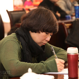 王小平老师在听赵曼琴老师的