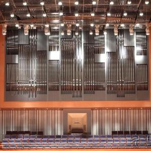 西安音乐厅的“镇厅之宝”——演奏台上方的管风琴