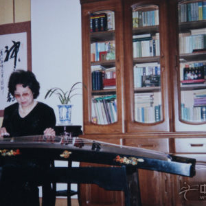 庄辰老师演奏时的风采