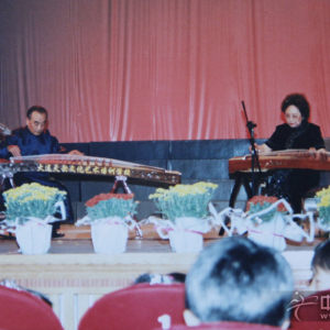 庄辰老师在音乐会上的风采