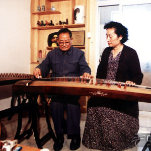 高自成给（陕西师范大学教授）曲云上课时的情景