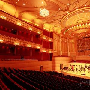 武汉琴台音乐厅观众厅的一侧