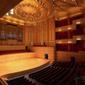 武汉琴台音乐厅观众厅的另一侧