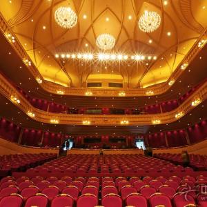 武汉琴台音乐厅的观众区