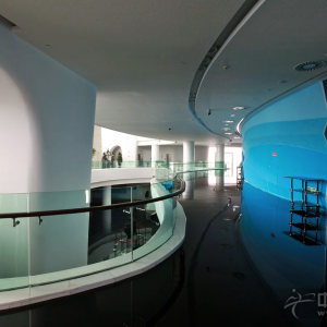 武汉琴台音乐厅走廊