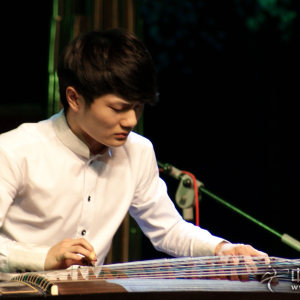 刘乐参加“金钟奖”比赛时的风采