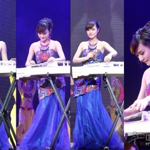 任洁在党代会演出