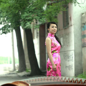 陆晶的写真照片