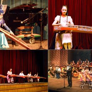 娜仁格日乐的学生的演奏风采