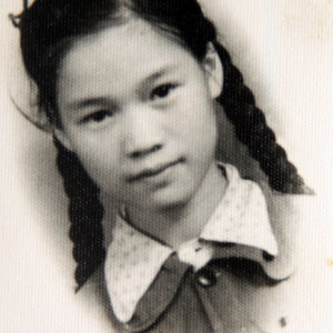 何成育14岁考附中之前的照片