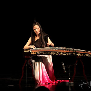 常静演奏时的风采