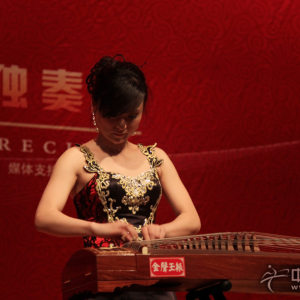 任洁在音乐会上的风采