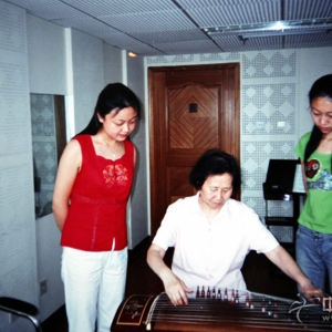 老年时期，李柯给学生上课时的样子