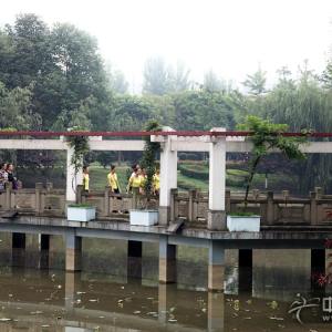 四川音乐学院校内的景色(新都校区)