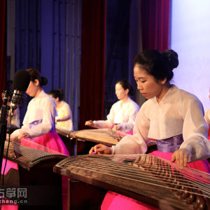 获奖选手古筝表演