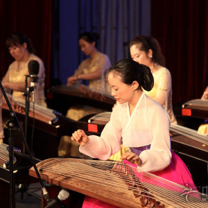 获奖选手古筝表演