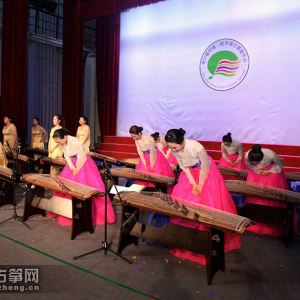 获奖选手古筝表演