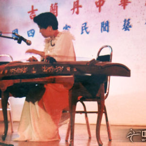 1993年1月赴马来西亚演出，龙德君正在三重奏的风采