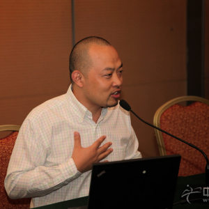 国内著名天使投资人，古筝行业营销专家林加平先生在现场的精彩表现