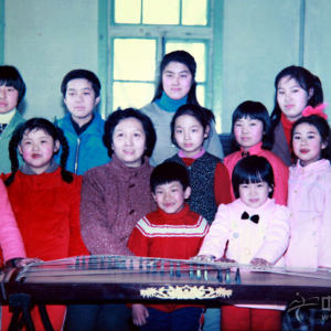 从教多年来，张景霞培养了众多古筝专业人才