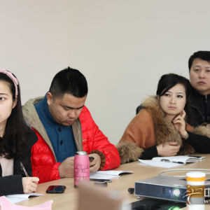 参加第一届筝赢通管理精英培训班的会员们的风采