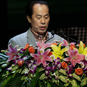 第七届中国音乐金钟奖古筝比赛评委会主任、著名作曲家、上海音乐学院教授何占豪宣读获得铜奖、银奖、金奖的获奖者名单。他们分别是：铜奖获得者夏菁（中国音乐学院选送）、杨雨桐（中央音乐学院选送）、程皓如（山东省音乐家协会选送）；银奖获得者丁雪儿（中央音乐学院选送）、刘颖（中国音乐学院选送）；金奖获得者刘乐（上海音乐学院选送）。