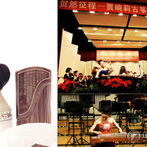 沈阳音乐学院古筝专职老师：贾晓莉（现为沈阳音乐学院古筝专业青年教师、辽宁省音乐家协会会员，毕业于沈阳音乐学院民乐系，师从古筝名家杨娜妮教授。2011年9月起于中央音乐学院进修学习，师从古筝名家李萌教授。）