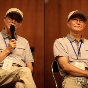 陈茂锦老师（闽筝传承人、闽筝传承研究会会长）发言。