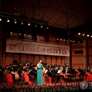 7月16日19点30分，四川音乐学院大音乐厅金碧辉煌，场内座无虚席，在这里隆重举行了本届“翰雅杯”古筝邀请赛的闭幕式及颁奖仪式，还呈现了一场由老、中、青三代筝人带来的筝乐名家音乐会。