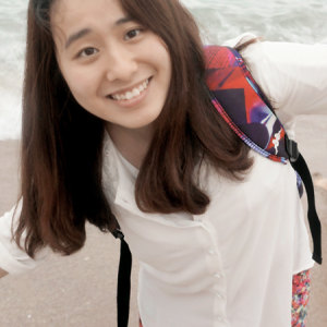 詹倩的个人生活照。