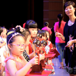 闭幕式及颁奖音乐会现场。