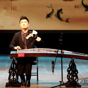 筝界才子刘乐。