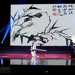 木偶表演《书画双绝》
