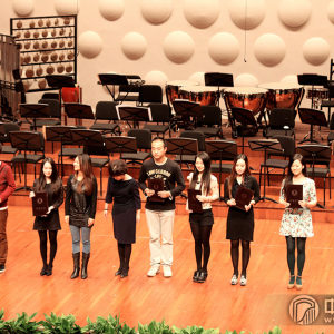 获得金钟奖决赛优秀奖的选手们