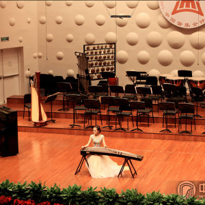 刘颖古筝演绎《夜深沉》