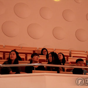 现场观摩的筝友们