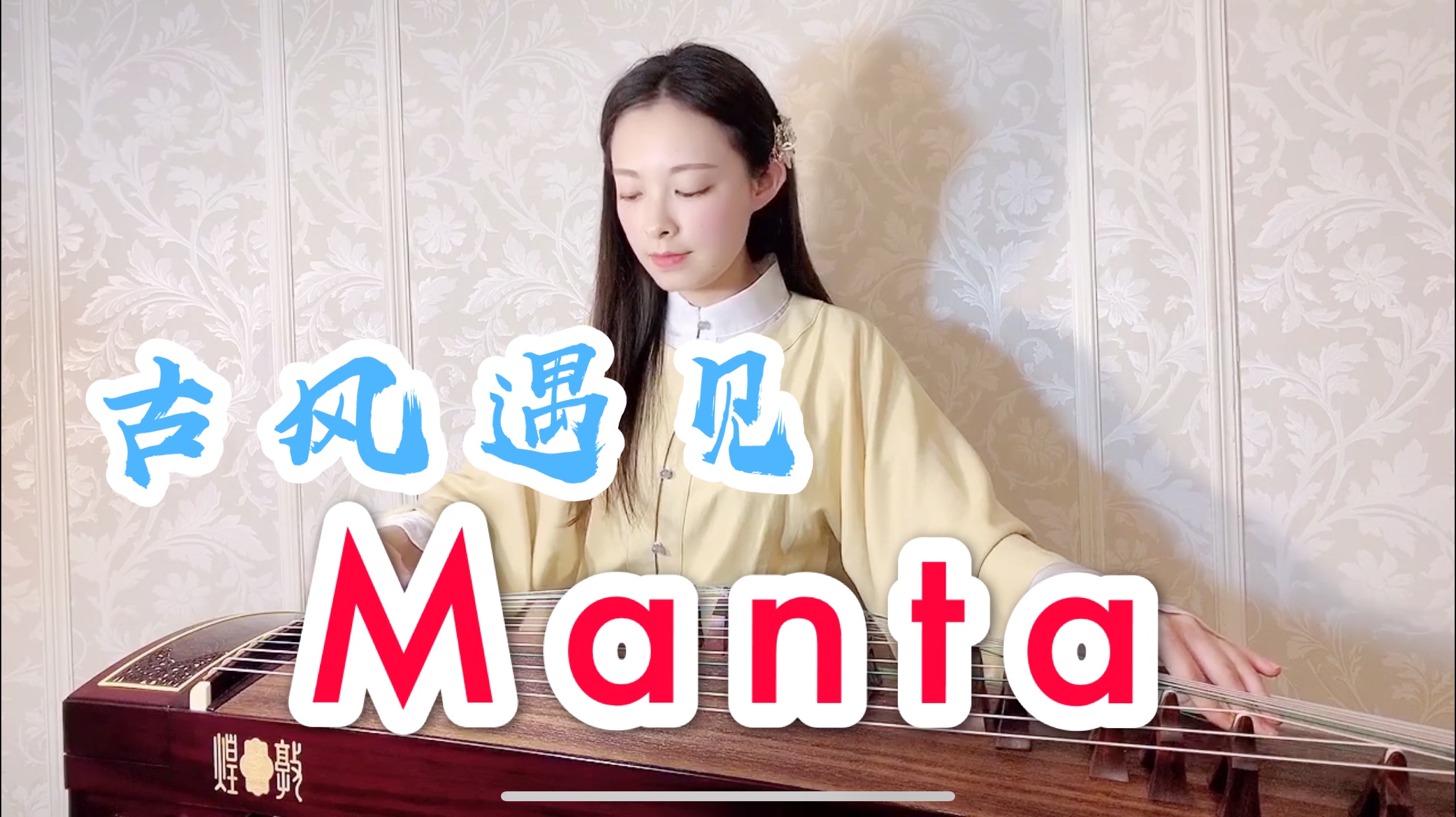 【古筝版】刘柏辛Manta，古风旋律碰撞电声音乐