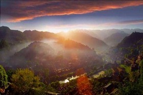苗岭的早晨
