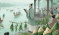 五月五，午端阳，家家户户插艾忙。