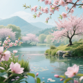 桃花源五线谱（高清曲谱）