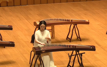 白洋古筝演绎《桃花源》：音符再现世外桃源，让人向往~