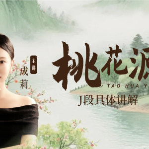 成莉讲《桃花源》J段具体演奏