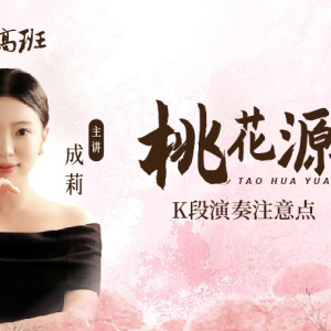 成莉讲《桃花源》K段演奏注意点