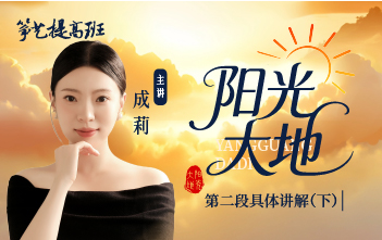 成莉讲《阳光大地》第二段具体讲解（下）