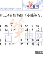 世上只有妈妈好（小撮练习）