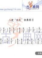 八度双托练习