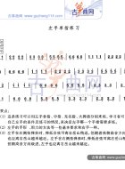 左手单指练习