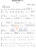 综合练习曲16