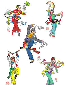 欢乐秧歌（四重奏）