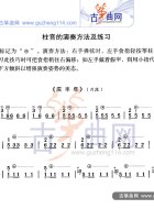 柱音练习曲《庆丰年》片段
